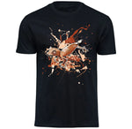 T-Shirt mit Uroplatus ebenaui / Pfeilschwanzgecko Motiv von Tassenkasper