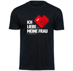T-Shirt mit Gaming: Ich liebe es, wenn meine Frau mich zocken lässt! Motiv von Tassenkasper