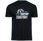 T-Shirt mit DDR: Mein Herz schlägt im Zweitakt Motiv von Tassenkasper