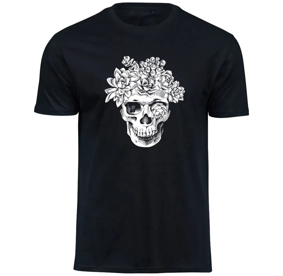 T-Shirt mit Totenkopf Motiv von Tassenkasper