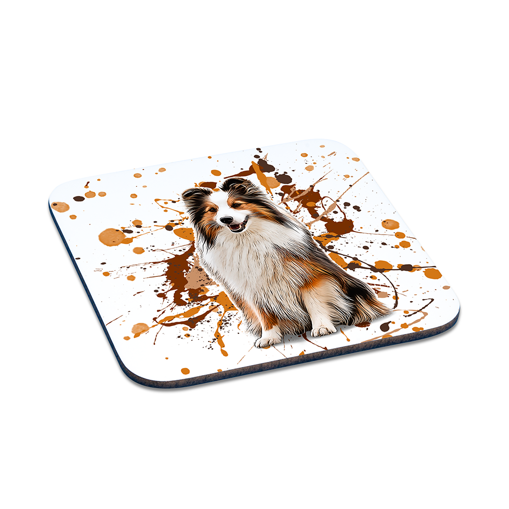 Untersetzer - Shetland Sheepdog (2)