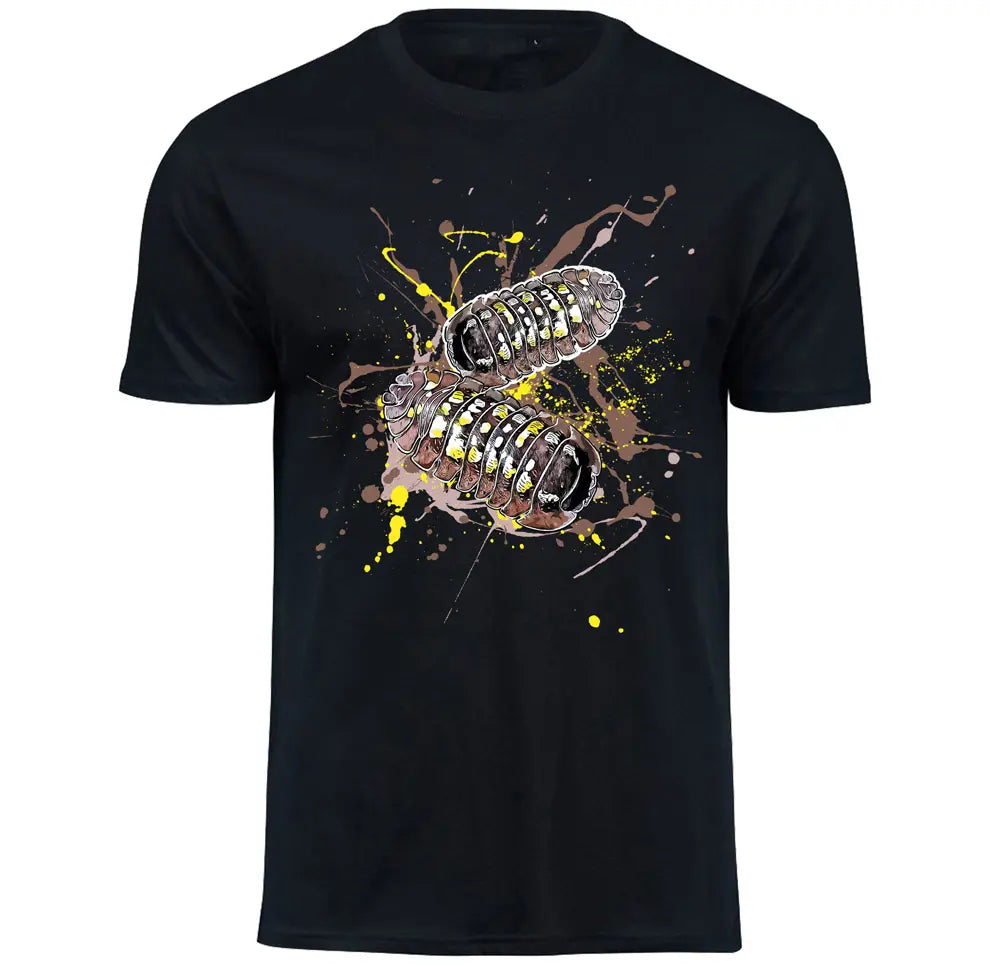 T-Shirt mit Armadillidium tirolense / Assel Isopoda Motiv von Tassenkasper