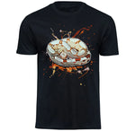 T-Shirt mit Boa constrictor (Albino) / Abgottschlange Motiv von Tassenkasper
