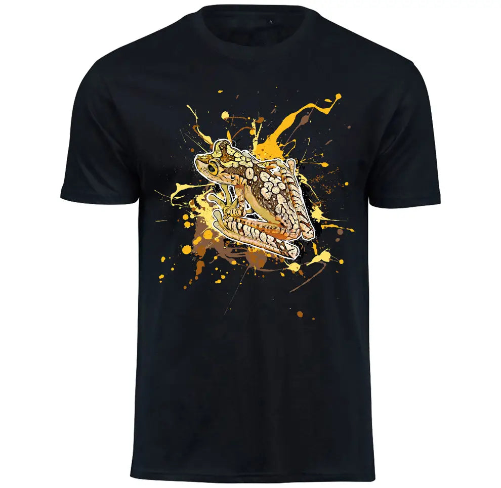 T-Shirt mit Boana picturata / Imbabura-Laubfrosch Motiv von Tassenkasper