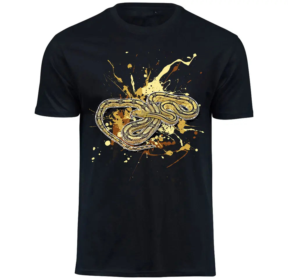 T-Shirt mit Bogertophis subocularis / Trans - Pecos - Rattennatter Motiv von Tassenkasper