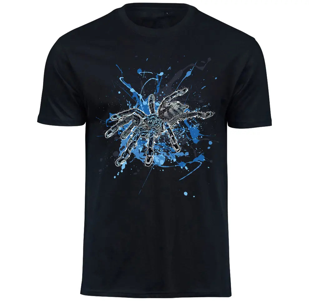 T-Shirt mit Caribena versicolor (juvenil) / Martinique-Baumvogelspinne Motiv von Tassenkasper