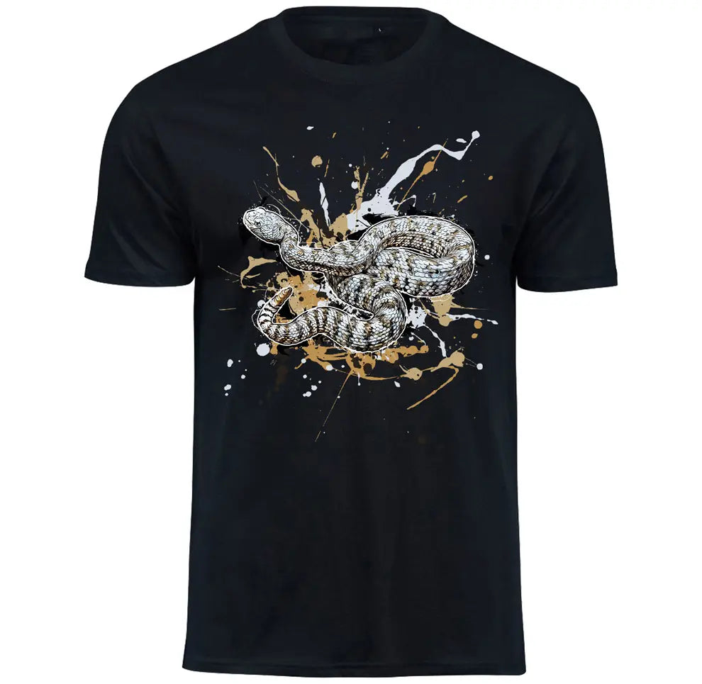 T-Shirt mit Crotalus pyrrhus / Südwestliche Gefleckte Klapperschlange Motiv von Tassenkasper