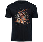 T-Shirt mit Cyriocosmus leetzi / Zwergvogelspinne Motiv von Tassenkasper