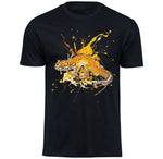 T-Shirt mit Eublepharis macularius (Tangerine Bellalbino) / Leopardgecko Motiv von Tassenkasper