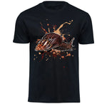 T-Shirt mit Lissachatina fulica / Große Achatschnecke Motiv von Tassenkasper