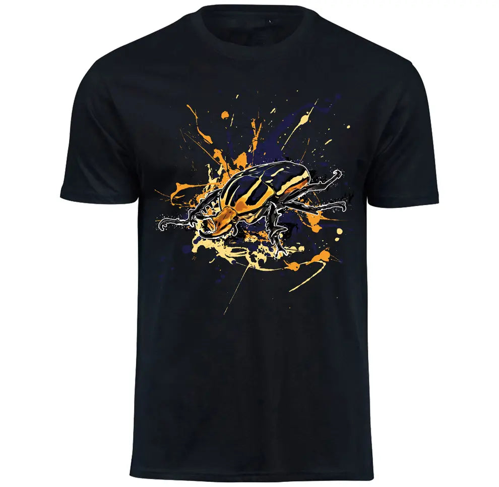 T-Shirt mit Mecynorhina torquata ugandensis / Uganda-Rosenkäfer Motiv von Tassenkasper