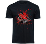 T-Shirt mit Oophaga pumilio (Black Jeans) / Erdbeerfröschchen Motiv von Tassenkasper