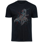 T-Shirt mit Pandinus imperator / Kaiserskorpion Motiv von Tassenkasper