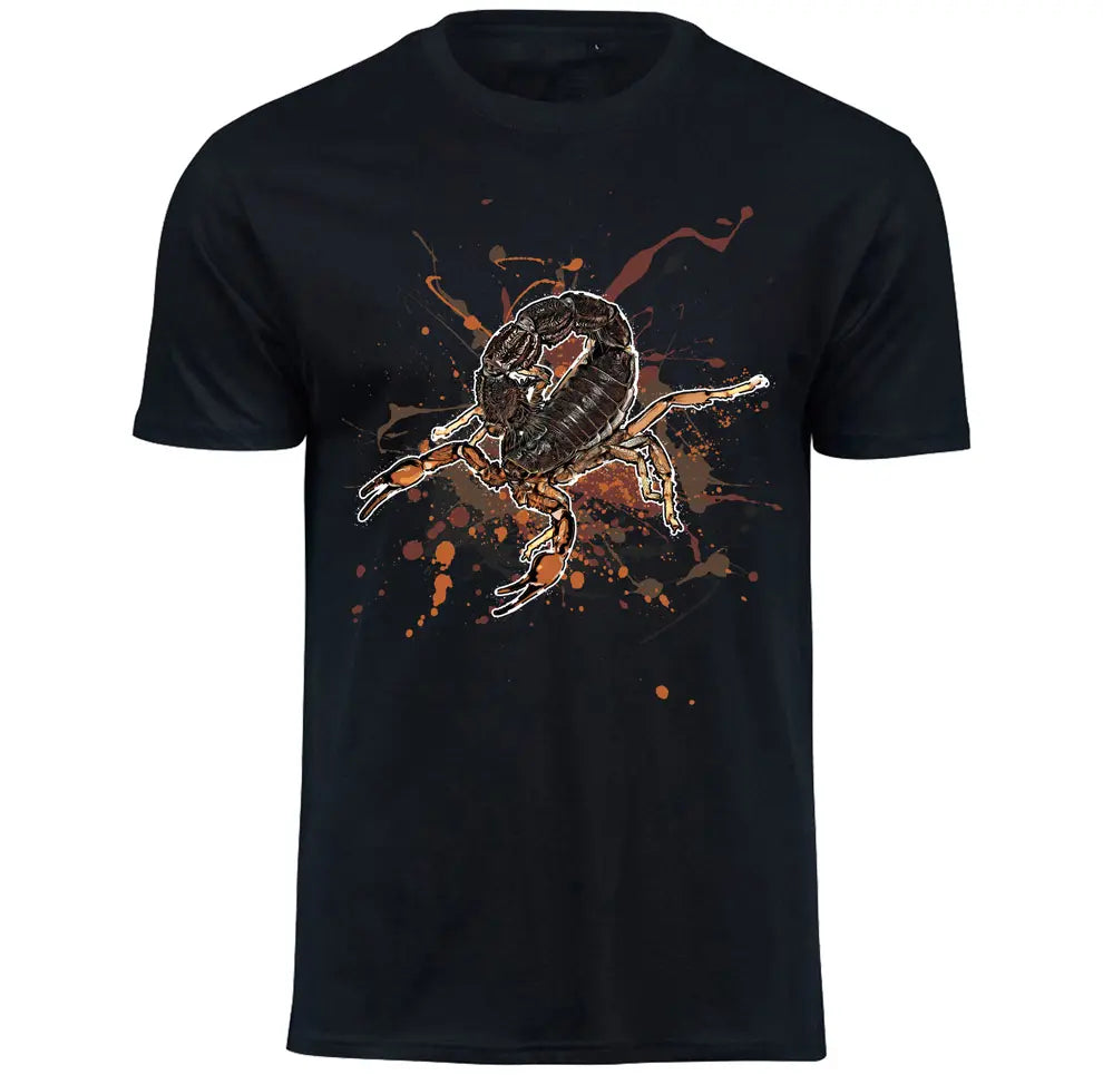 T-Shirt mit Parabuthus transvaalicus / Südafrikanischer Dickschwanzskorpion Motiv von Tassenkasper