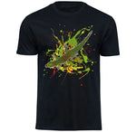 T-Shirt mit Phelsuma grandis / Taggecko Motiv von Tassenkasper