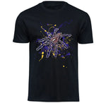 T-Shirt mit Poecilotheria metallica / Blaue Ornament-Vogelspinne Motiv von Tassenkasper