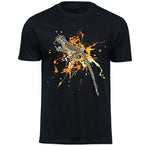 T-Shirt mit Pogona vitticeps / Bartagame Motiv von Tassenkasper