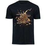 T-Shirt mit Rhacodactylus auriculatus / Höckerkopfgecko Motiv von Tassenkasper