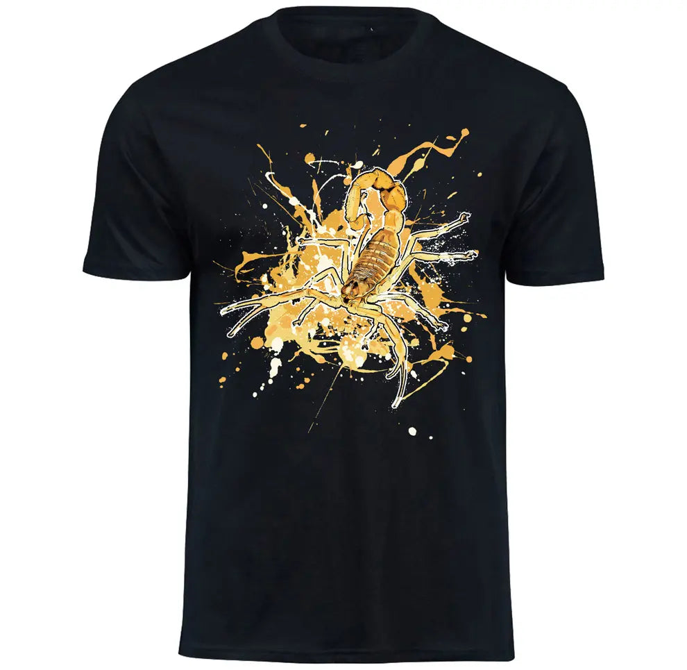 T-Shirt mit Apistobuthus pterygocerus / Schildschwanz Skorpion Motiv von Tassenkasper