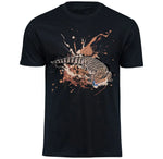 T-Shirt mit Tiliqua scincoides / Blauzungenskink Motiv von Tassenkasper