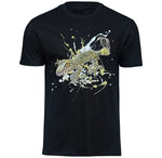 T-Shirt mit Uroplatus fimbriatus / Blattschwanzgecko Motiv von Tassenkasper