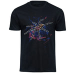 T-Shirt mit Xenesthis intermedia / Amazon Blue Bloom Birdeater Tarantula Motiv von Tassenkasper
