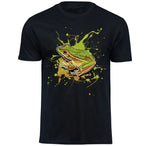 T-Shirt mit Ranoidea aurea / Gold Laubfrosch Motiv von Tassenkasper