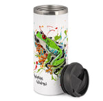 Thermobecher mit Agalychnis callidryas / Rotaugenlaubfrosch Motiv von Tassenkasper