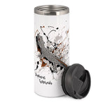 Thermobecher mit Strophurus taenicauda / Goldschwanzdrüsengecko Motiv von Tassenkasper