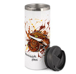 Thermobecher mit Aeluroscalabotes felinus / Fuchsgesichtgecko Motiv von Tassenkasper