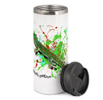 Thermobecher mit Phelsuma guimbeaui / Mauritius-Tieflandwald-Taggecko Motiv von Tassenkasper