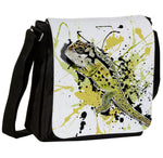 Schultertasche mit Bradypodion transvaalense / Zwergchamäleon Motiv von Tassenkasper