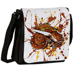 Schultertasche mit Aeluroscalabotes felinus / Fuchsgesichtgecko Motiv von Tassenkasper