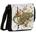 Schultertasche mit Bogertophis subocularis / Trans - Pecos - Rattennatter Motiv von Tassenkasper