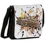 Schultertasche mit Rieppeleon brevicaudatus / Stummelschwanzchamäleon Motiv von Tassenkasper