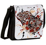 Schultertasche mit Pantherophis guttatus (Miami) / Kornnatter Motiv von Tassenkasper