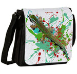 Schultertasche mit Phelsuma inexpectata / Manapany - Taggecko Motiv von Tassenkasper