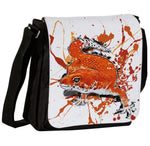 Schultertasche mit Eublepharis macularius / Leopardgecko Blood Motiv von Tassenkasper