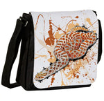 Schultertasche mit Heterodon nasicus (Red Albino) / Hakennasennatter Motiv von Tassenkasper