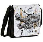 Schultertasche mit Crotalus pyrrhus / Südwestliche Gefleckte Klapperschlange Motiv von Tassenkasper