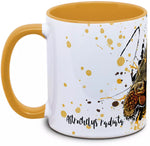 Tasse mit Strahenschildkroete