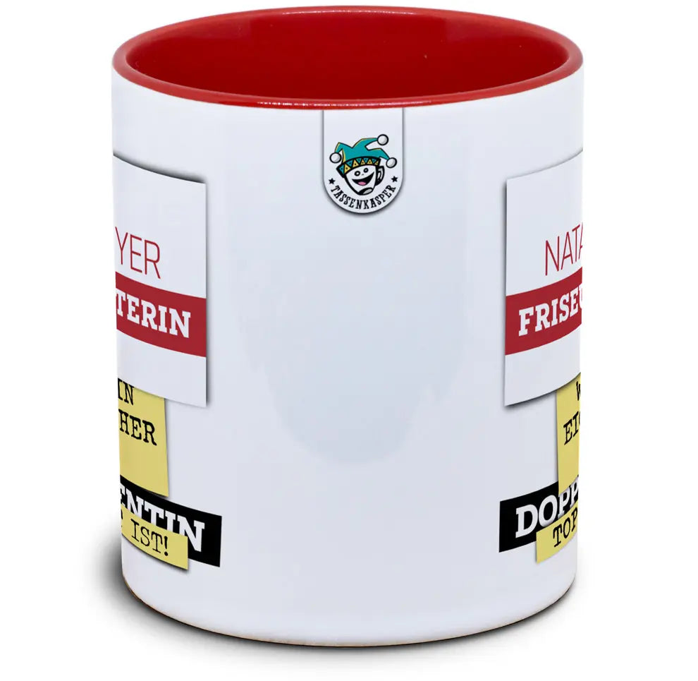 Tasse eigener Name und Beruf ...weil mein eigentlicher Beruf Doppelagent Top Secret ist