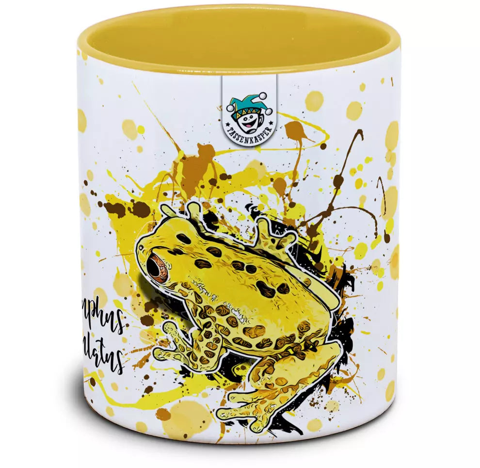 Keramiktasse mit Dendropsophus reticulatus (I) / Genetzter Laubfrosch Motiv von Tassenkasper