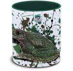 Keramiktasse mit Ecnomiohyla valancifer / Mexikanischer Laubfrosch Motiv von Tassenkasper