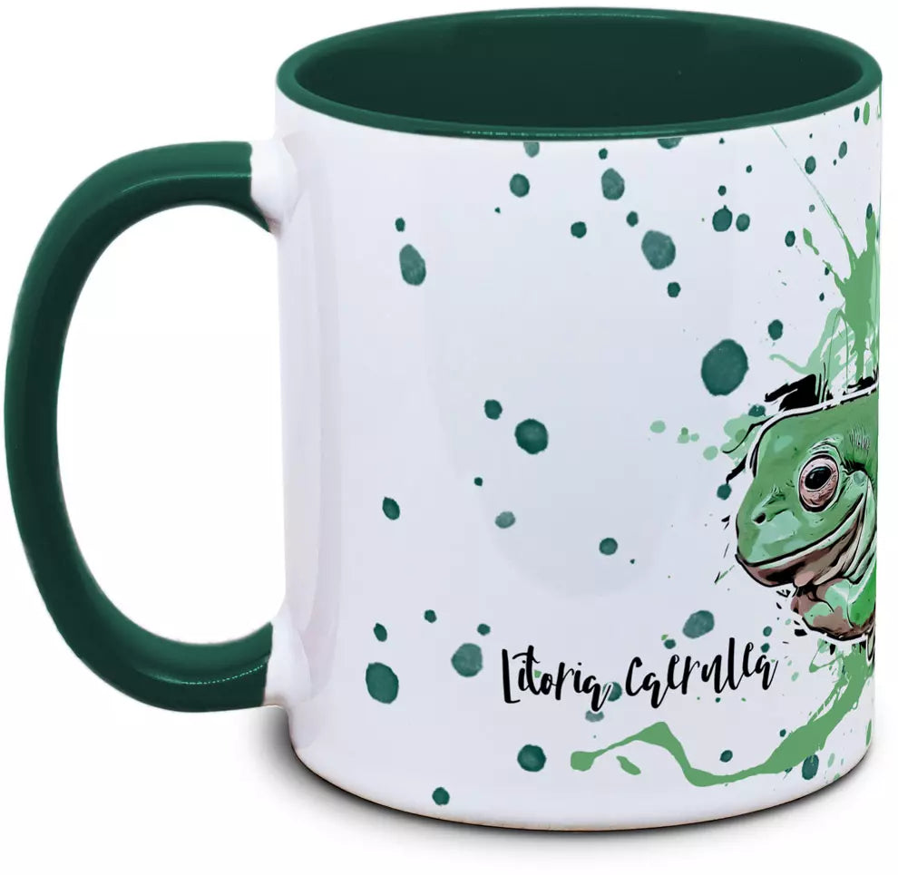 Froschtasse Litoria caerulea - Korallenfinger Laubfrosch