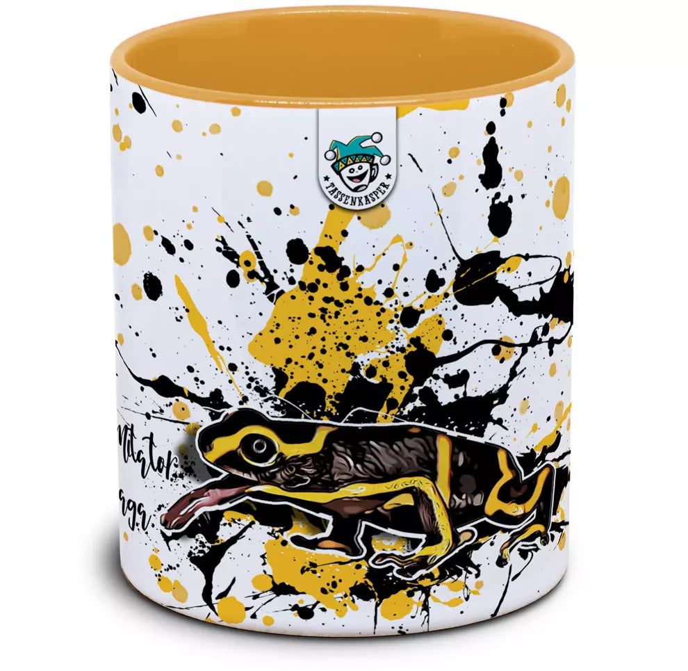 Keramiktasse mit Ranitomeya imitator (Huallaga) Motiv von Tassenkasper
