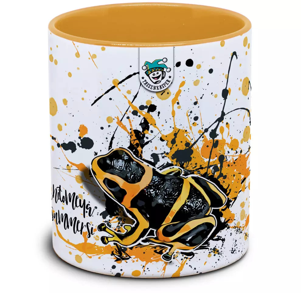 Keramiktasse mit Ranitomeya summersi Motiv von Tassenkasper