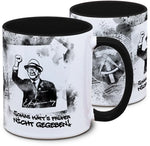 Keramiktasse mit DDR Sowas hätt´s früher nicht gegeben! Motiv von Tassenkasper