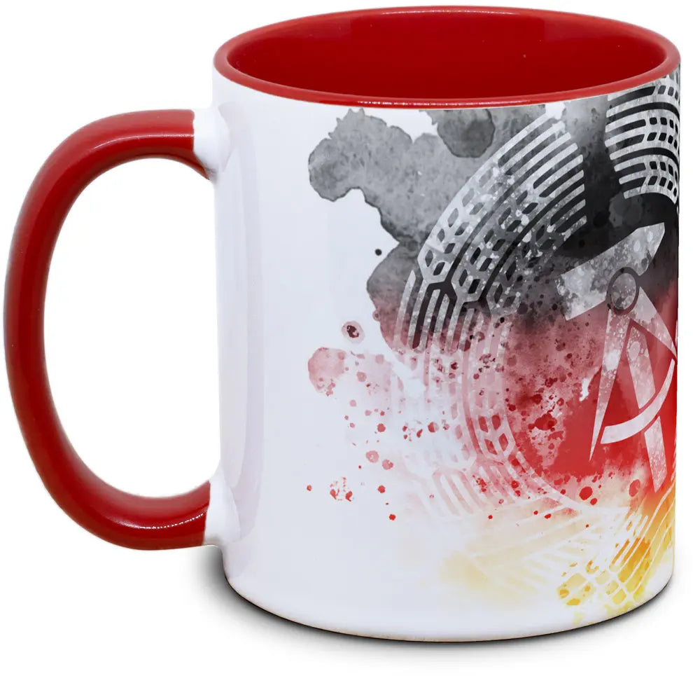 DDR-Tasse: Held der Arbeit