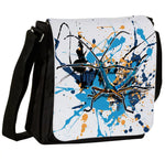 Schultertasche mit Achrioptera manga / Türkisblaue Riesenstabschrecke Motiv von Tassenkasper